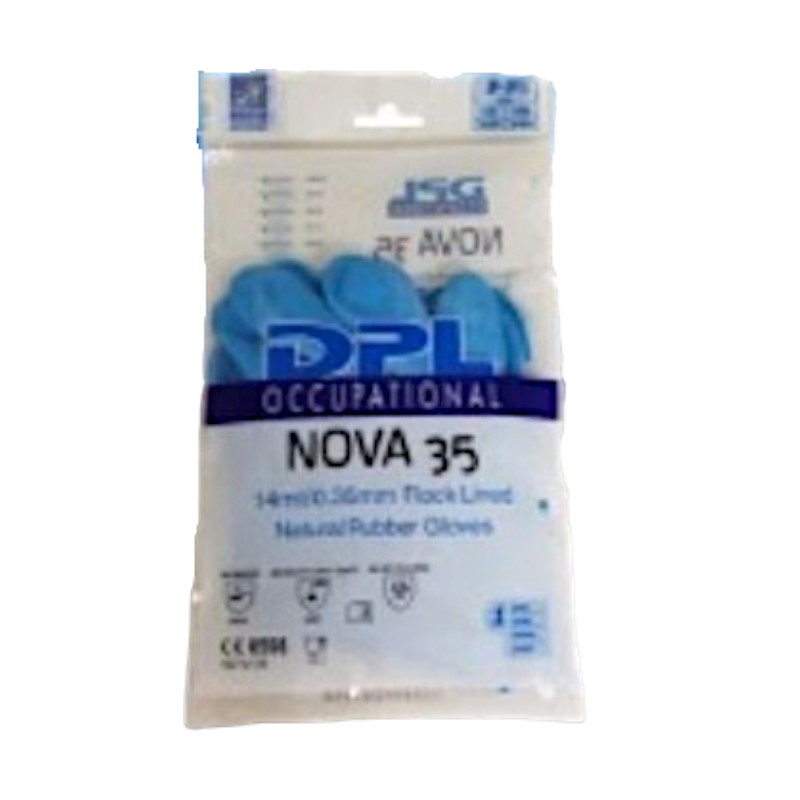 Haushalthandschuhe - 48gr - XL - blau